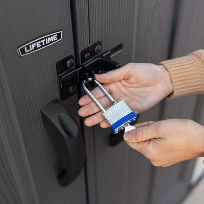 Single Entrance Plastic Shed 15X8